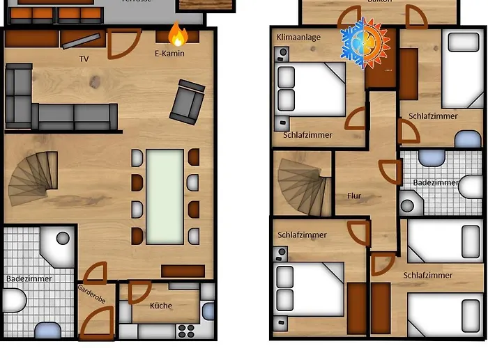 Seepark Bei Anne Mit Sauna Semesterbostad